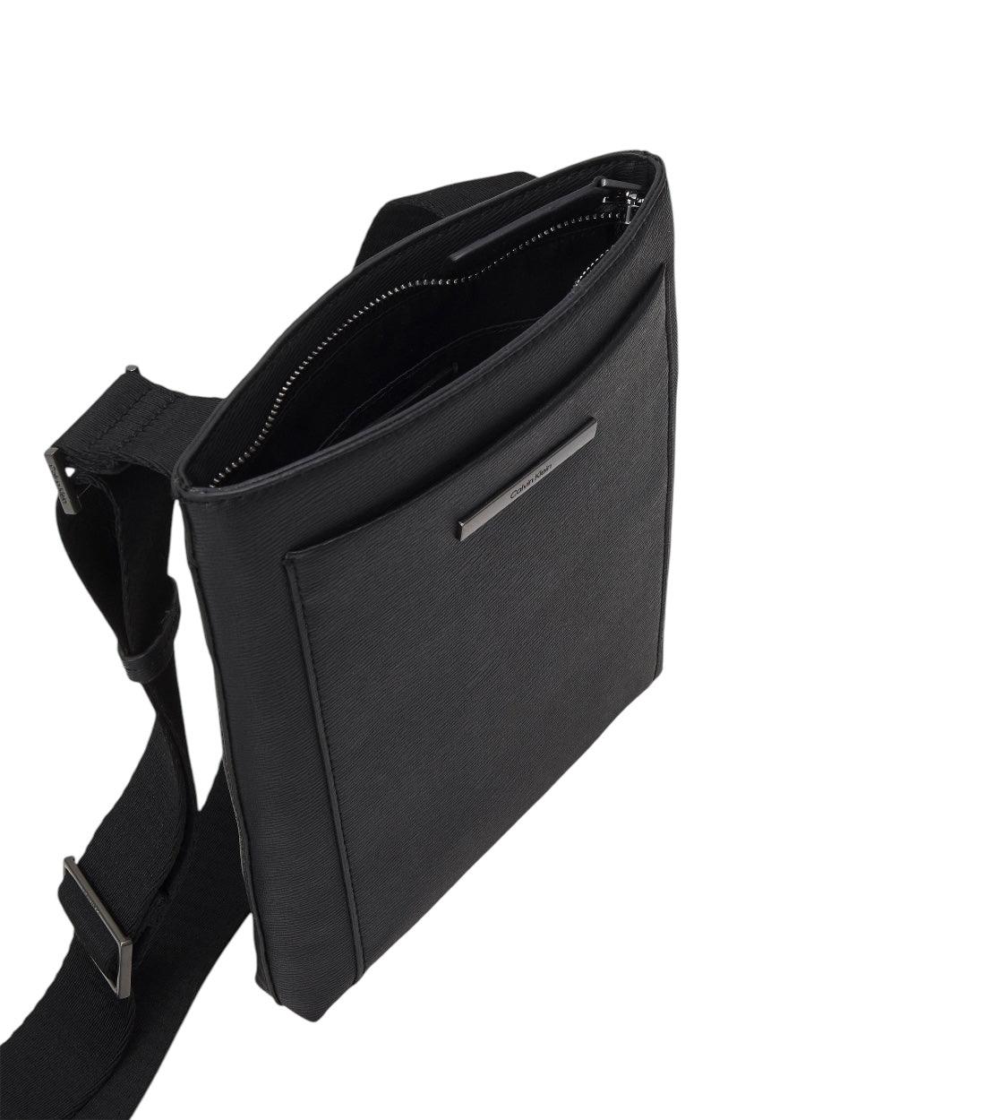 Calvin Klein Zwart FLATPACK UNISEX Crossbodytas