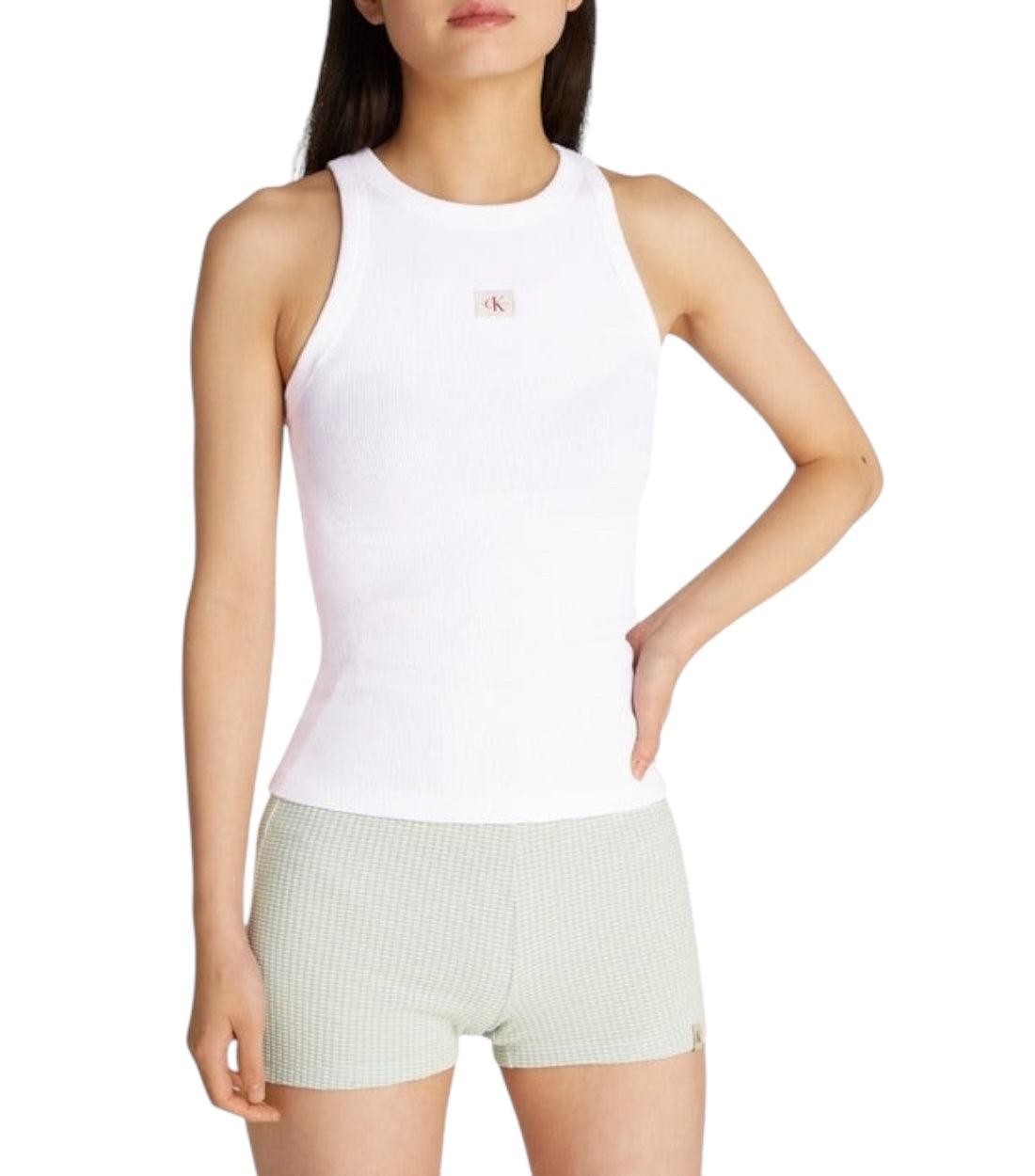 Calvin Klein jeans Wit Tanktop Met Logo
