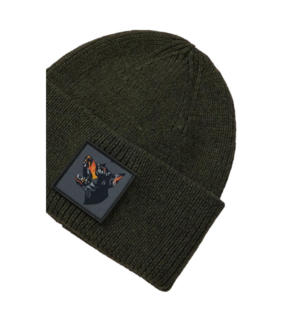 Antony Morato Groen Muts Met Labelpatch