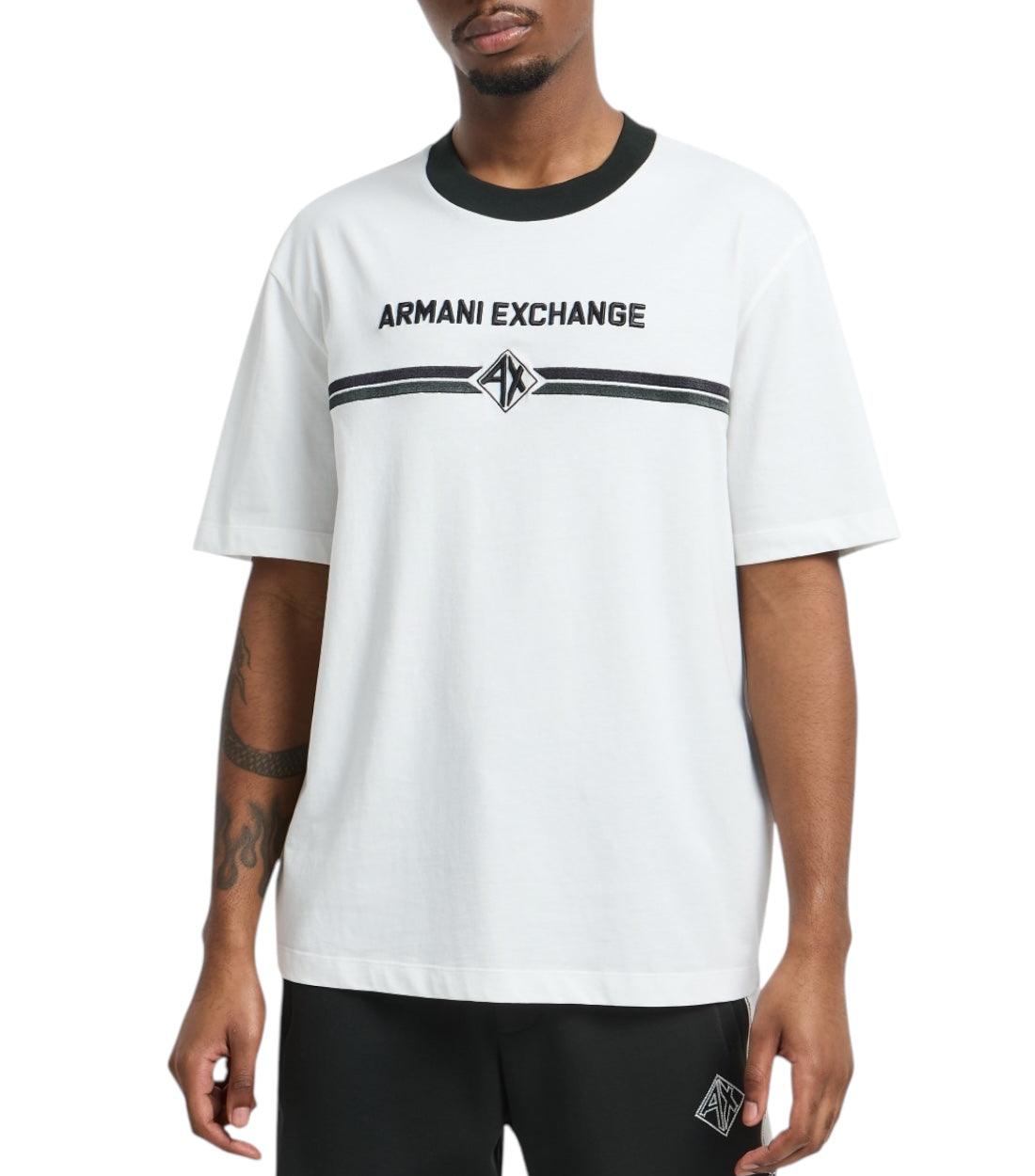Armani Exchange Wit Regular Fit T-shirt Met Logo