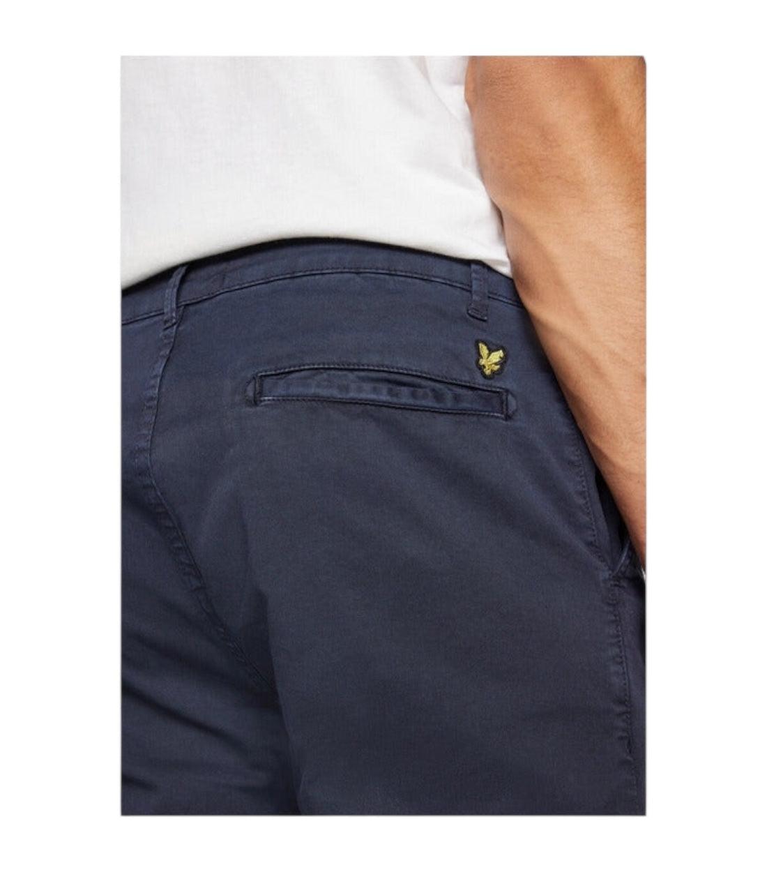 Lyle & Scott Donkerblauw Broek