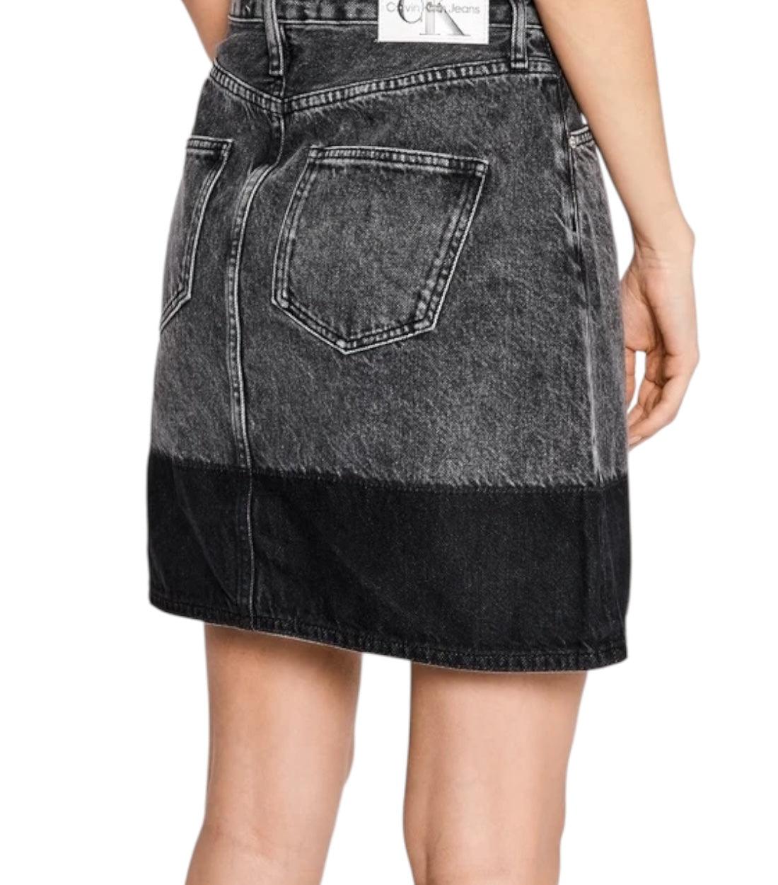 Calvin Klein Zwart Jeans Spijker Rok