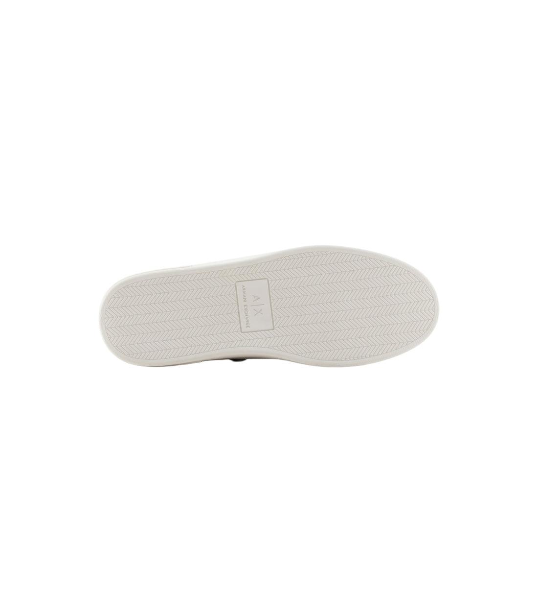 Armani Exchange Witte Sneakers Met Band