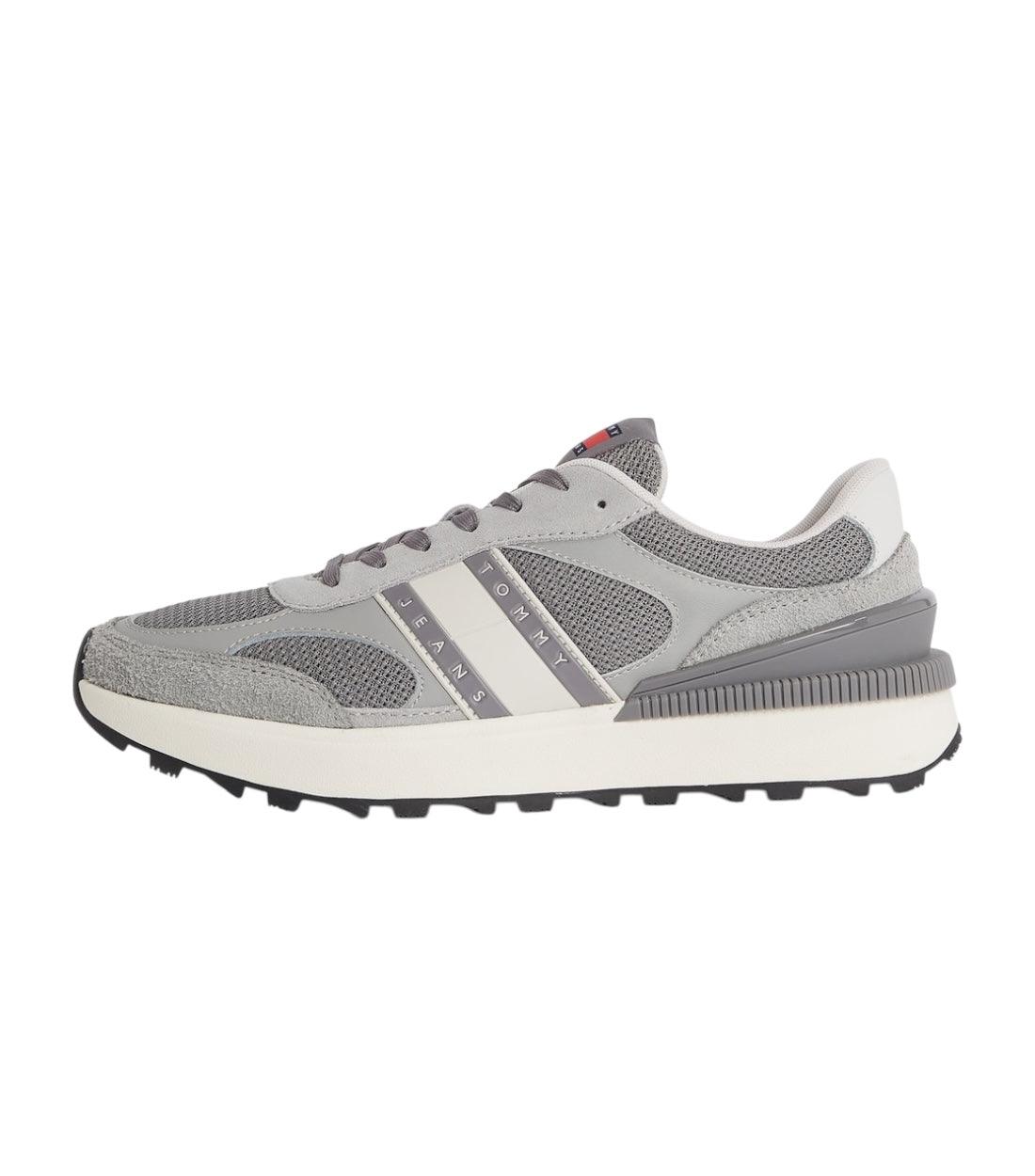 Tommy Hilfiger Jeans Grijs Sneakers