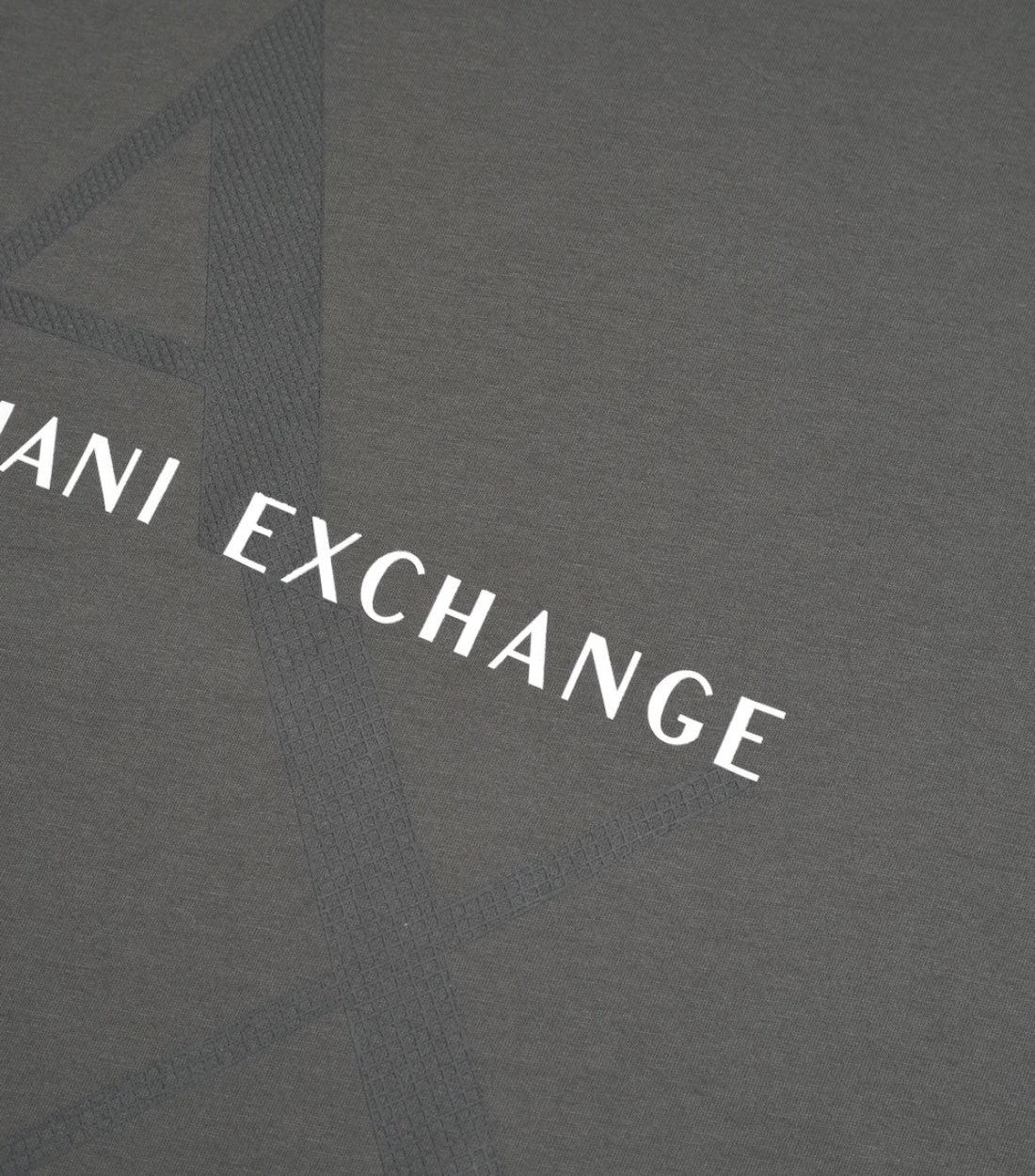 Armani Exchange Grijs Regular Fit T-shirt