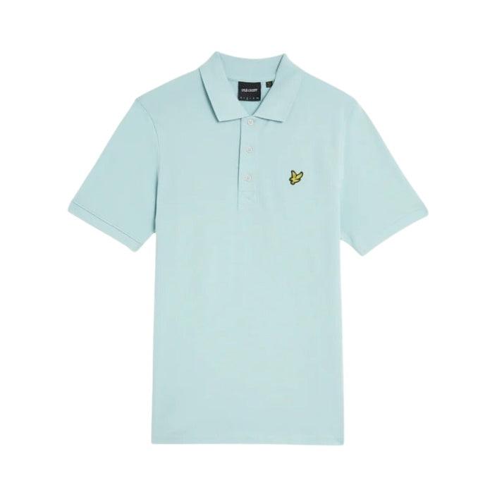 Lyle & Scott Lichtblauw Polo Top
