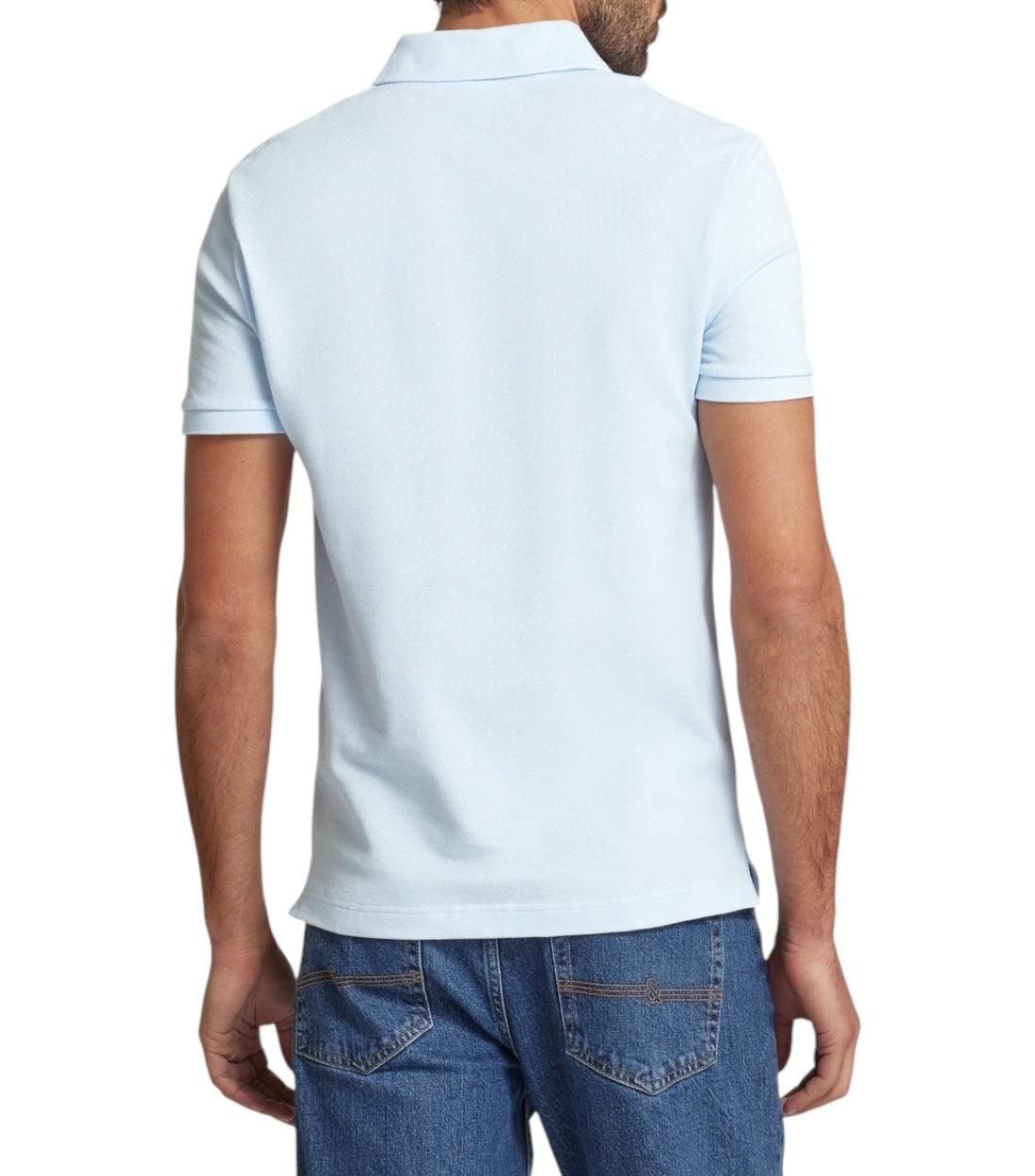 Lacoste Blauw Slim fit Polo Met Labelpatch