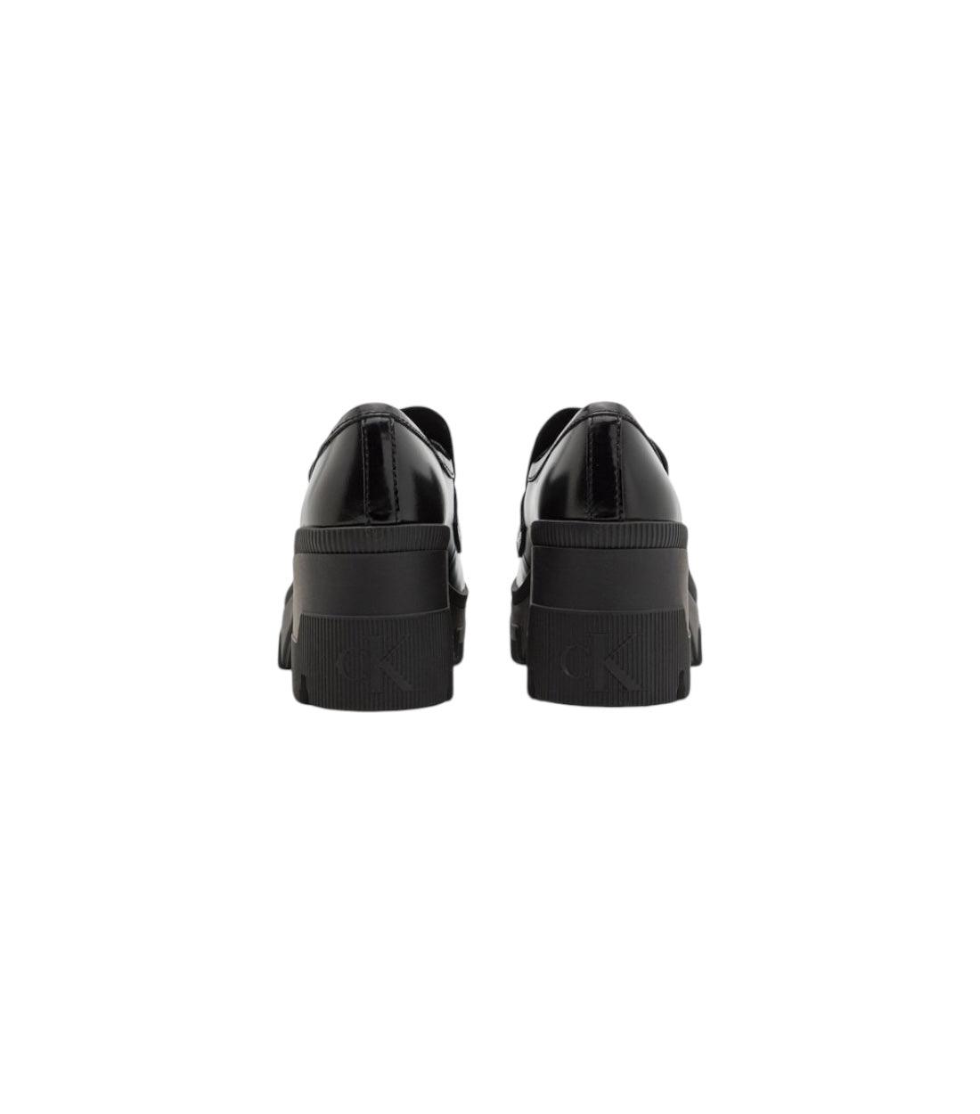Calvin Klein Zwart Moccassin Zwart Leer