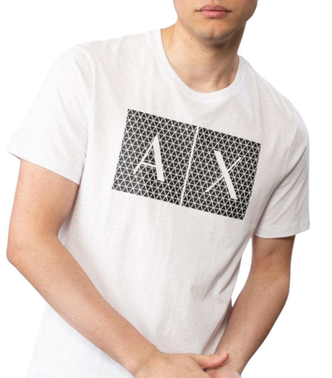 Armani Exchange Wit Slim Fit Jersey T-shirt With Logo