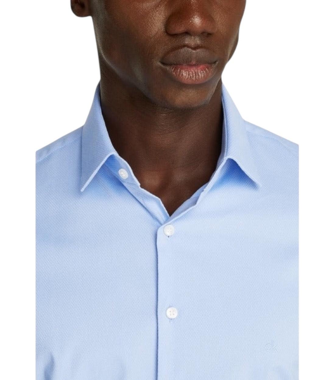 Calvin Klein Lichtblauw Overhemd