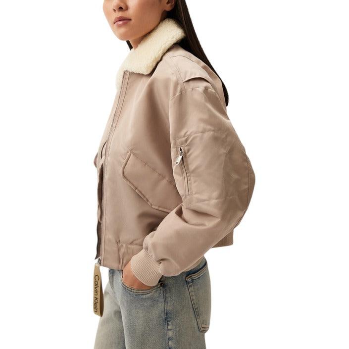 Calvin Klein Jeans Beige Dames Jas