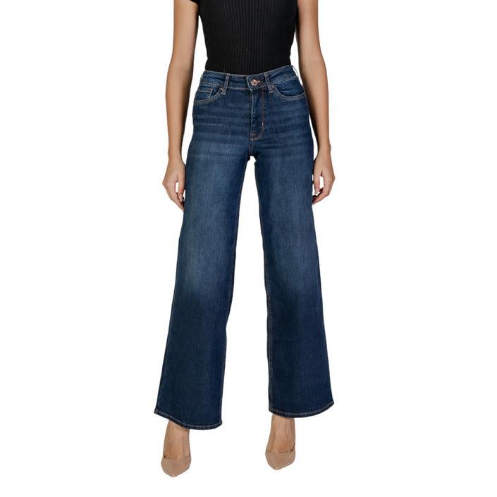 Only Donkerblauw Wide Leg Jeans