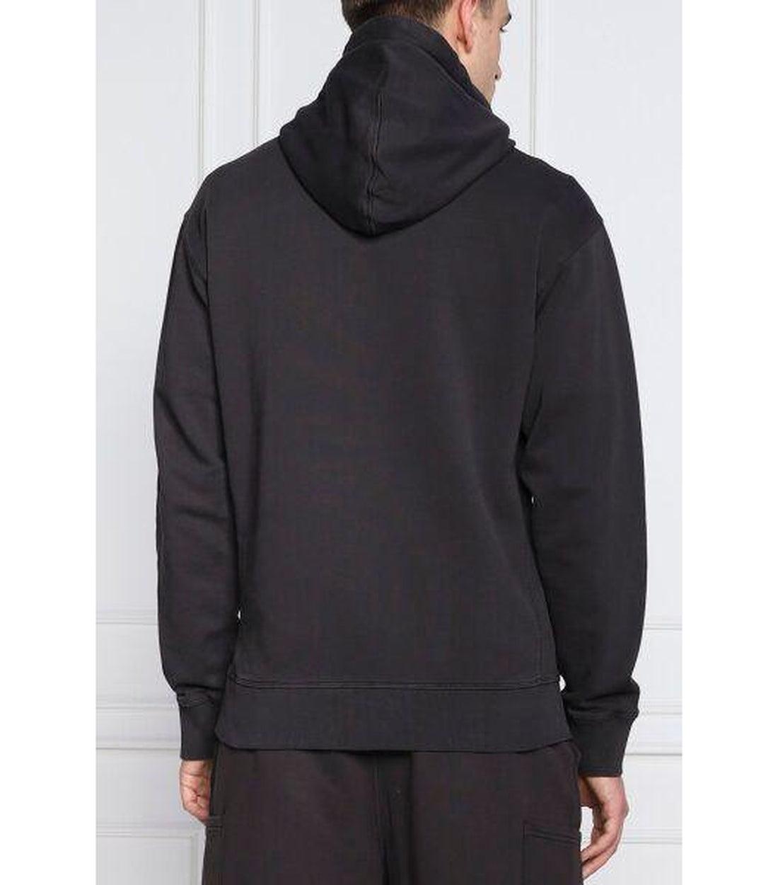 Hugo Boss Zwart Mini Logo Hoodie