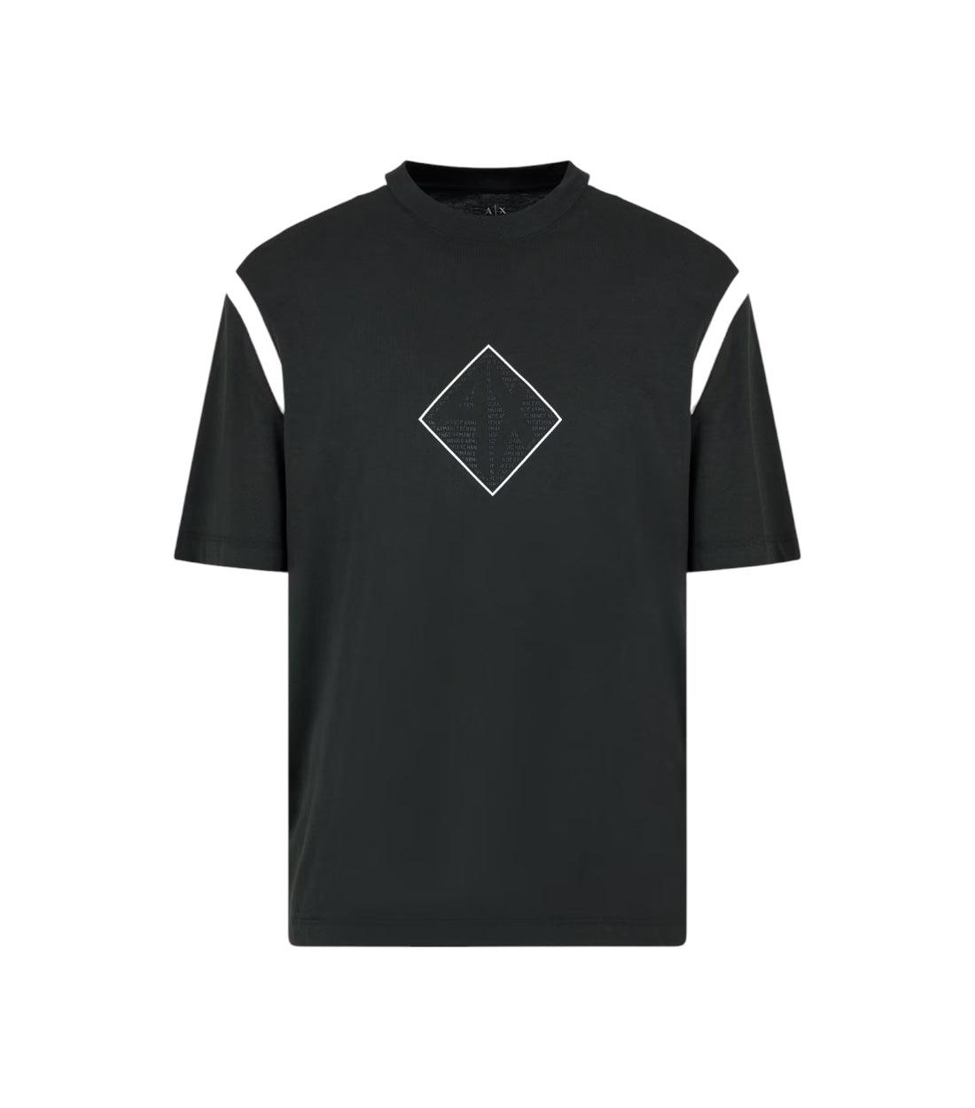 Armani Exchange Zwart Regular Fit T-shirt