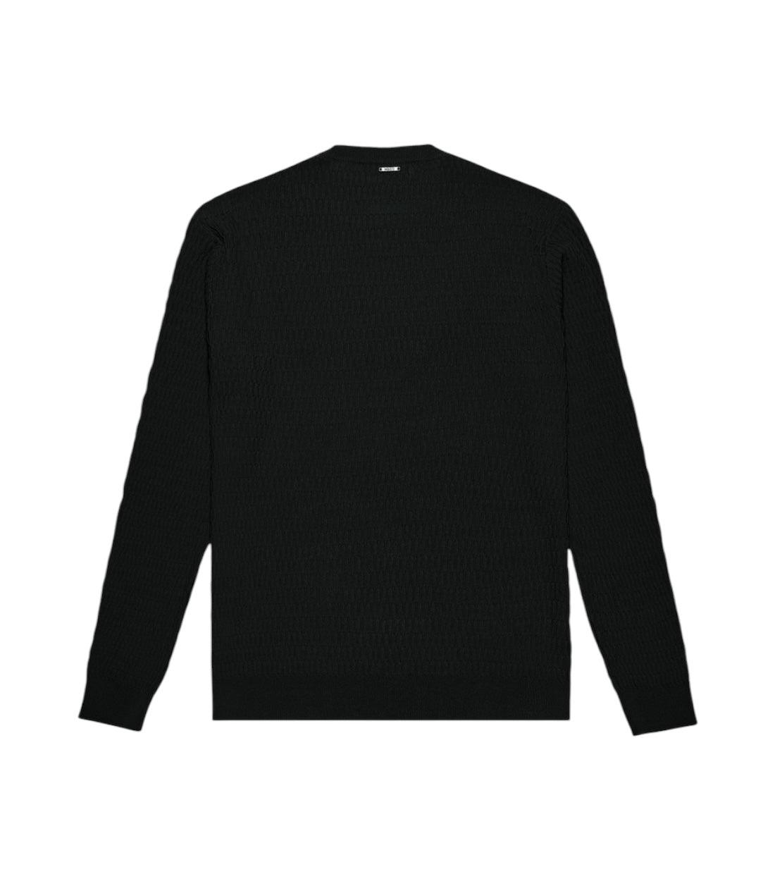 Antony Morato Zwart Viscose Blend Trui