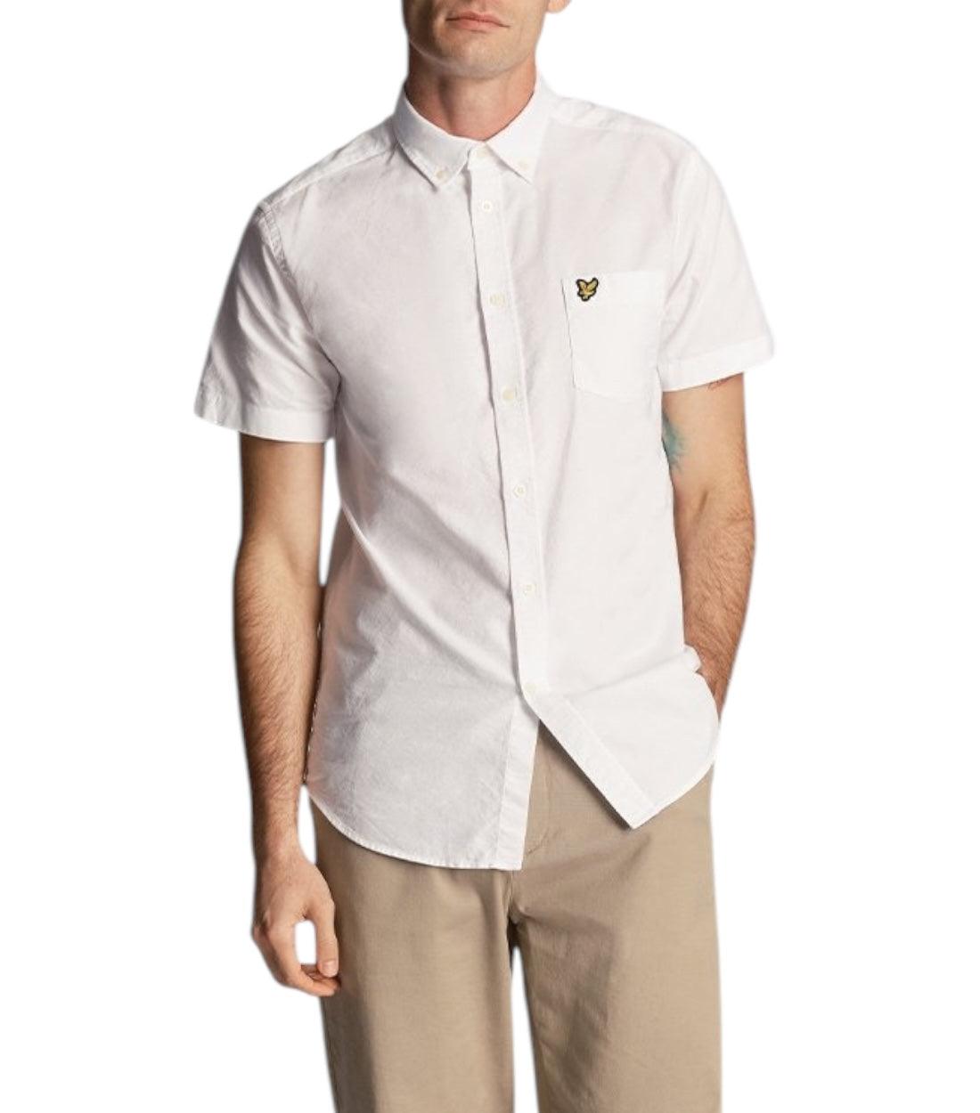 Lyle & Scott Wit Casual Overhemd