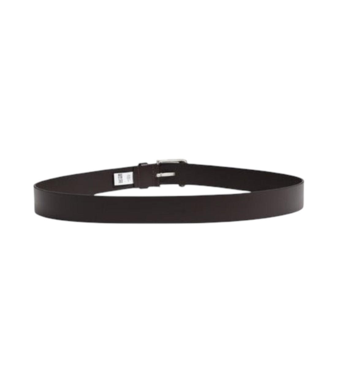 Boss Bruin Leren Riem