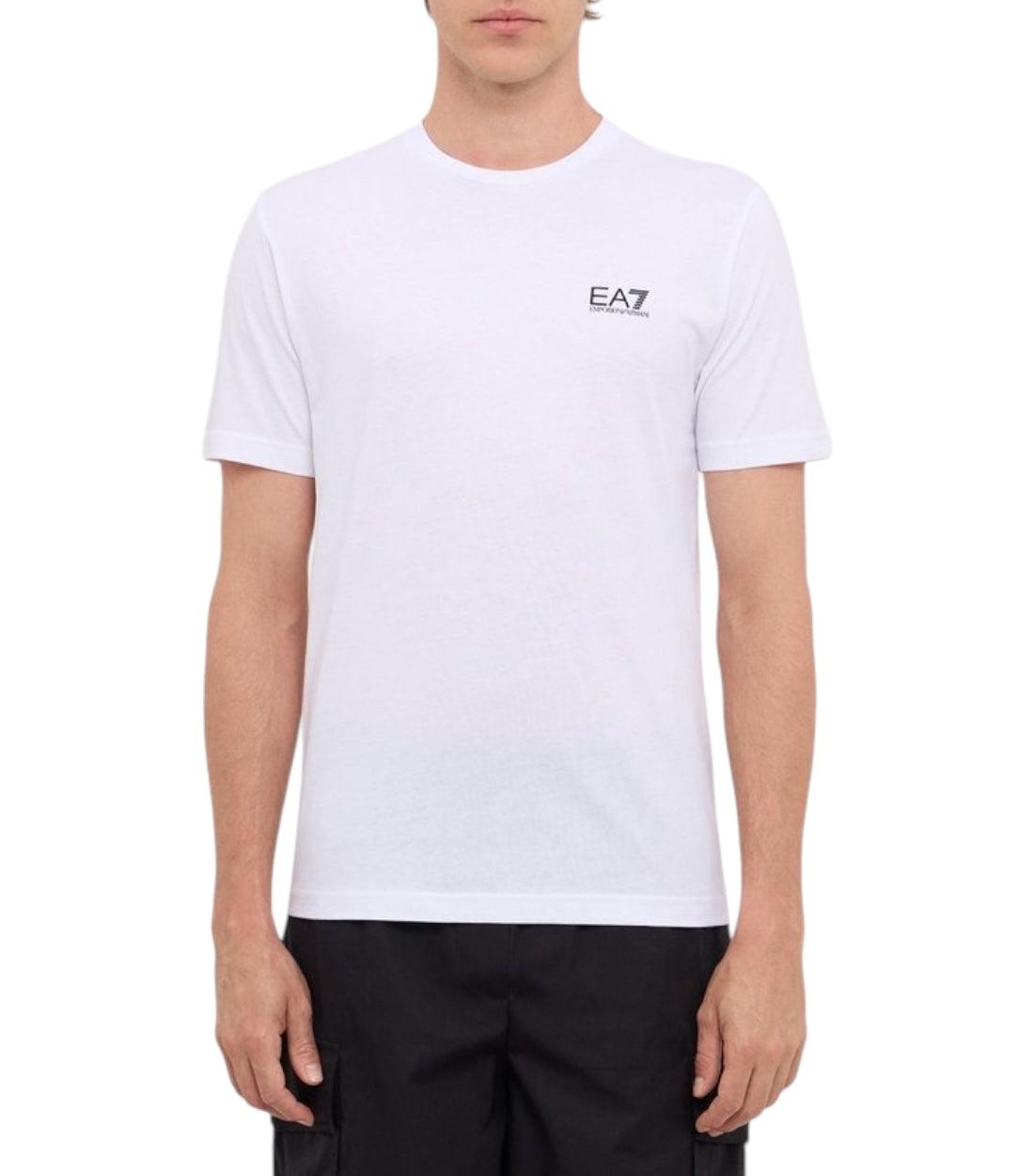 Ea7 Wit Basic T-shirt