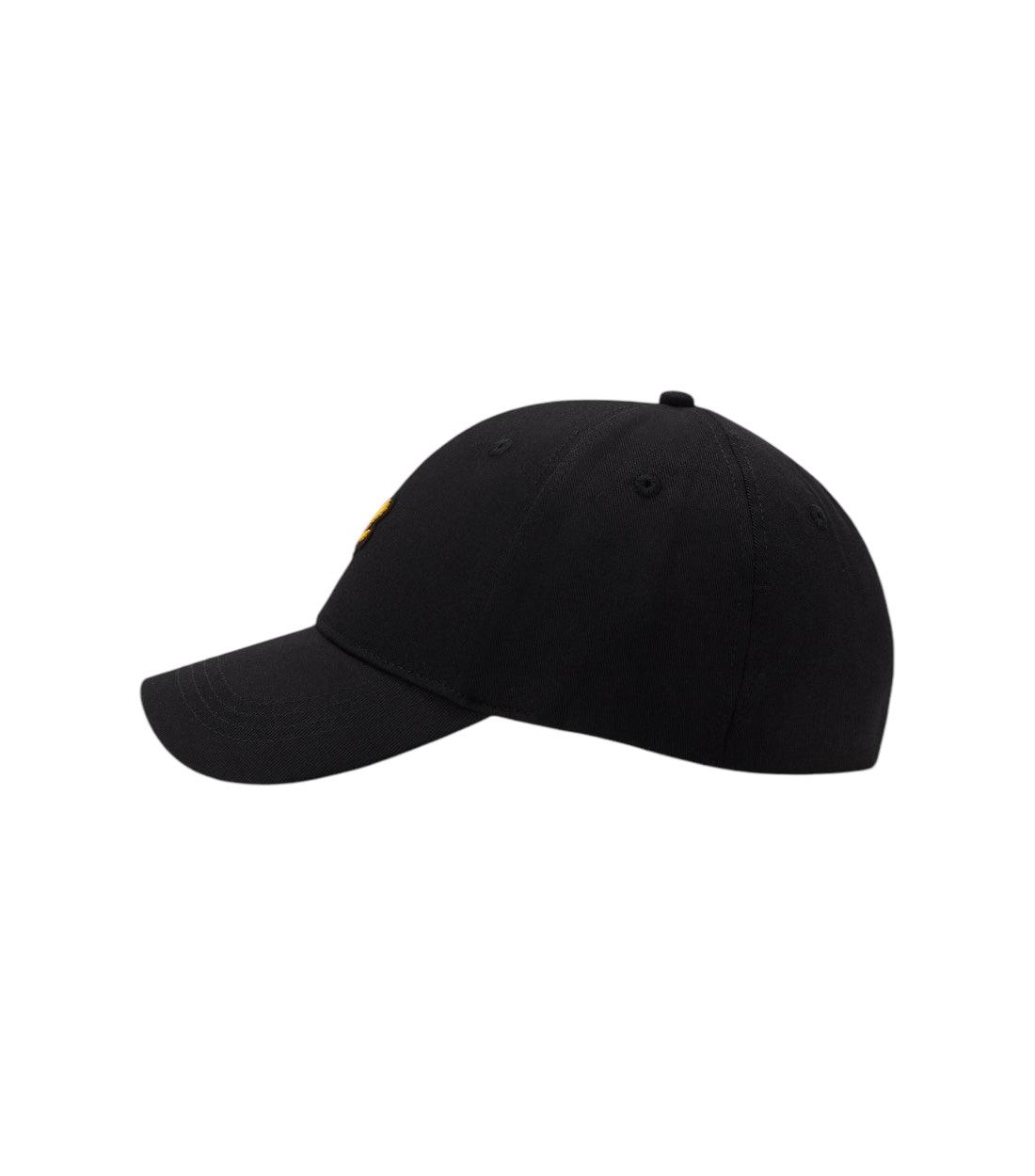 Lyle & Scott Zwart Pet Met Logo