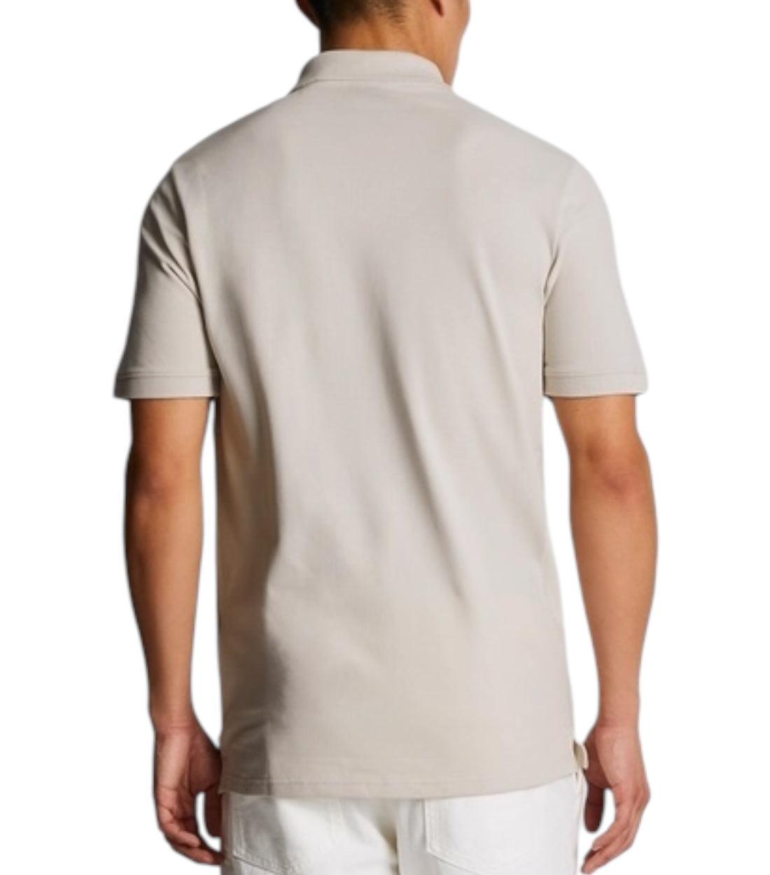 Lyle & Scott Beige Polo T-shirt