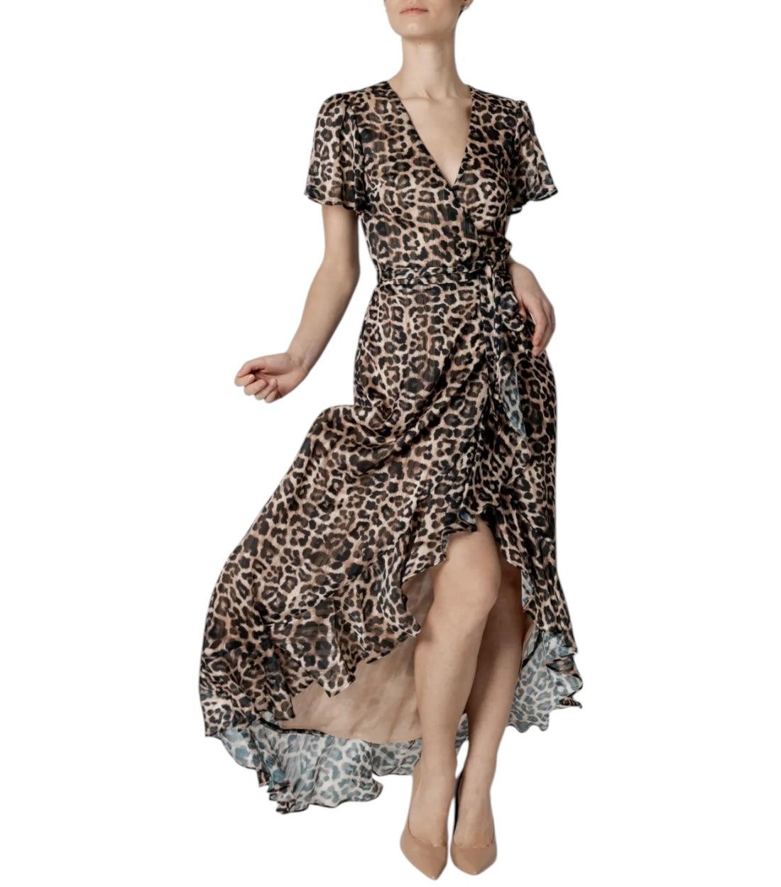 Guess Bruin Leopard Print Jurk