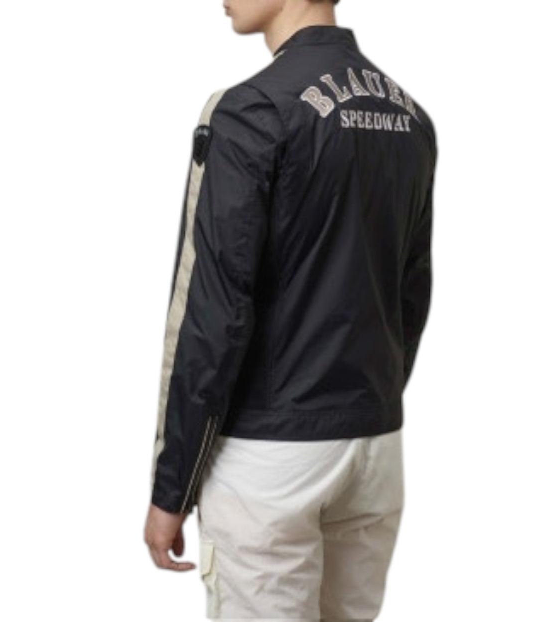 Blauer Zwart Biker Florida Jacob Jas