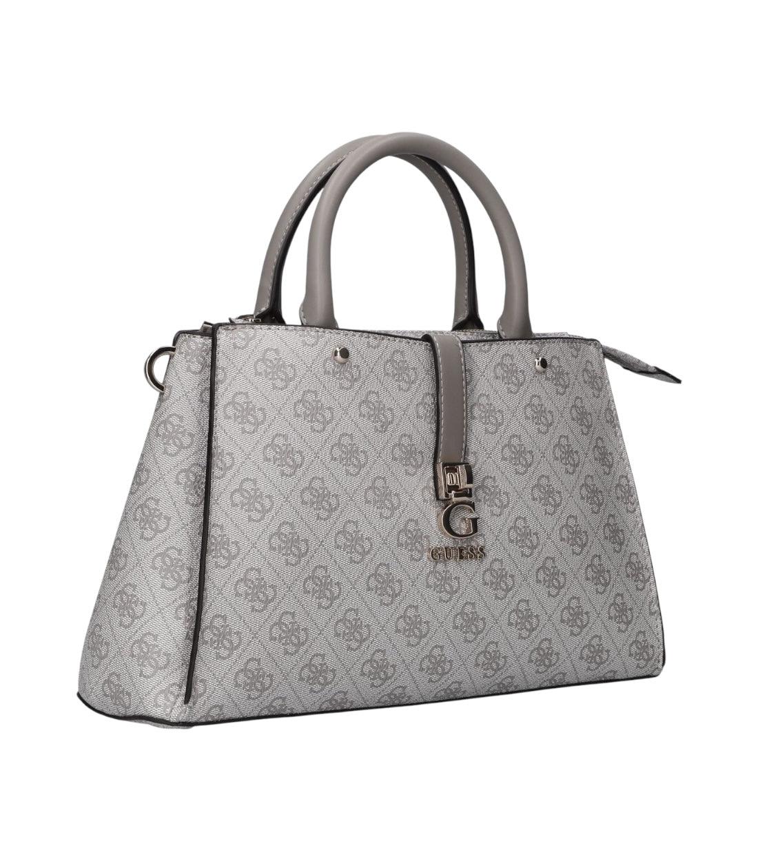 Guess Grijs Zamira Luxury Satchel Tas