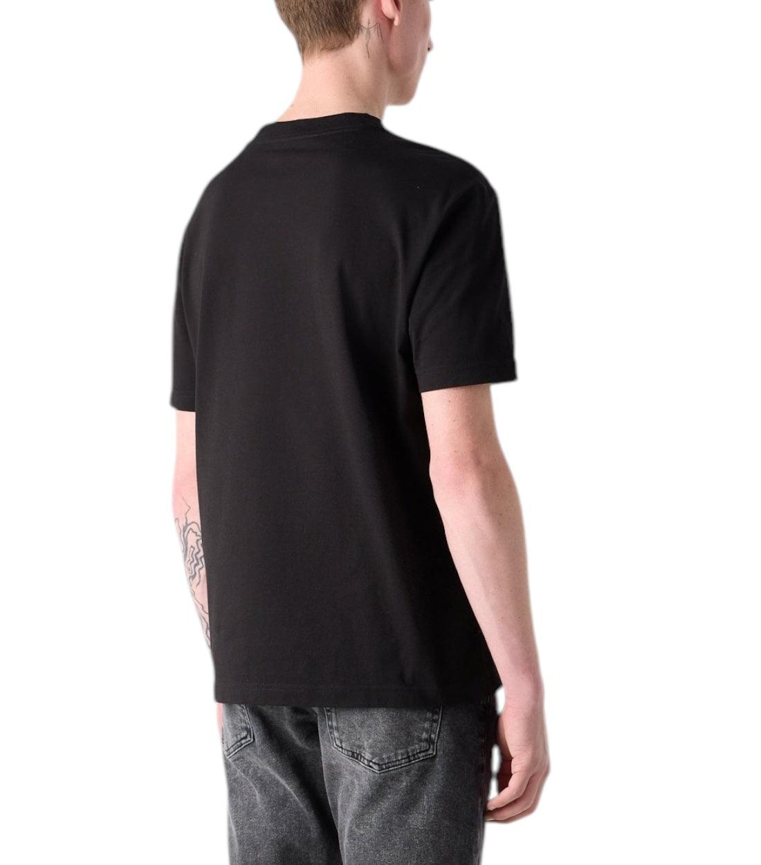 Calvin Klein Jeans Zwart Monologo Shift T-shirt