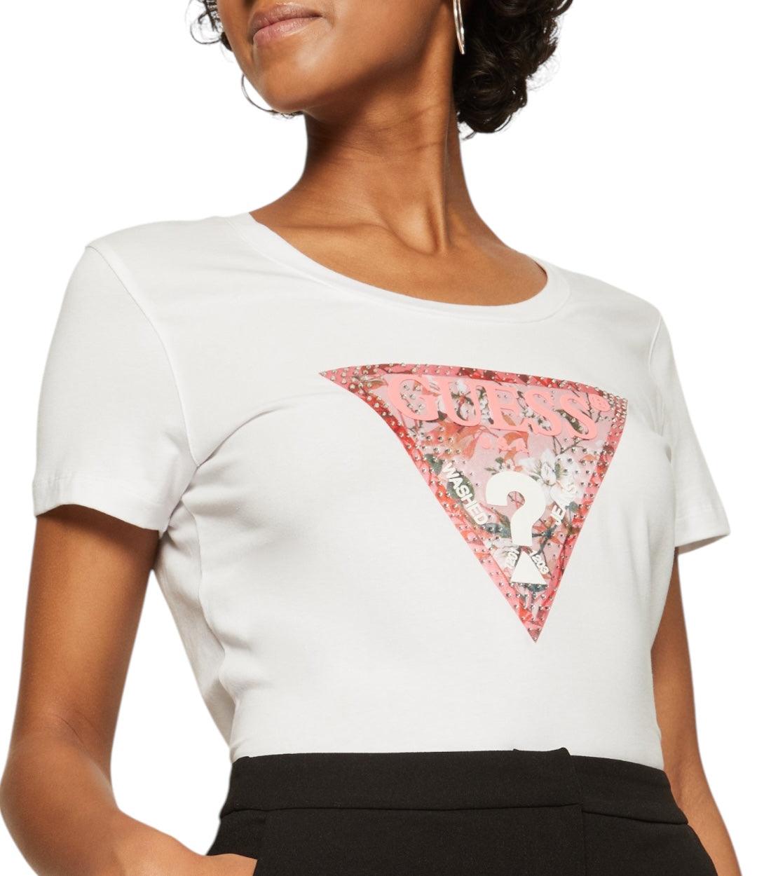 Guess Wit T-shirt Triangle Logo