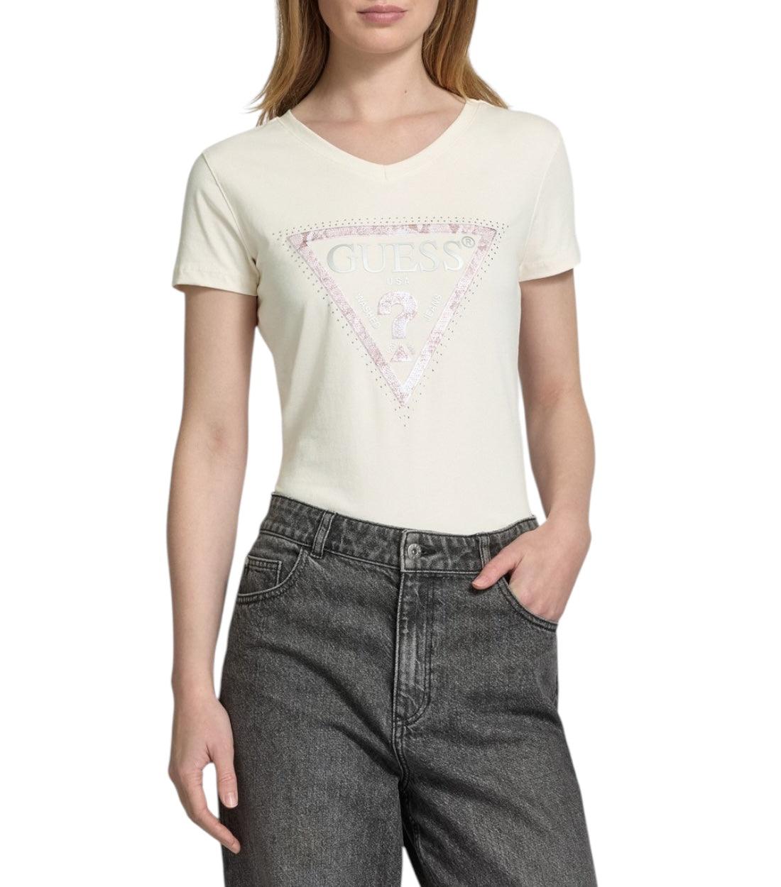 Guess Python T-shirt Met Labelprint