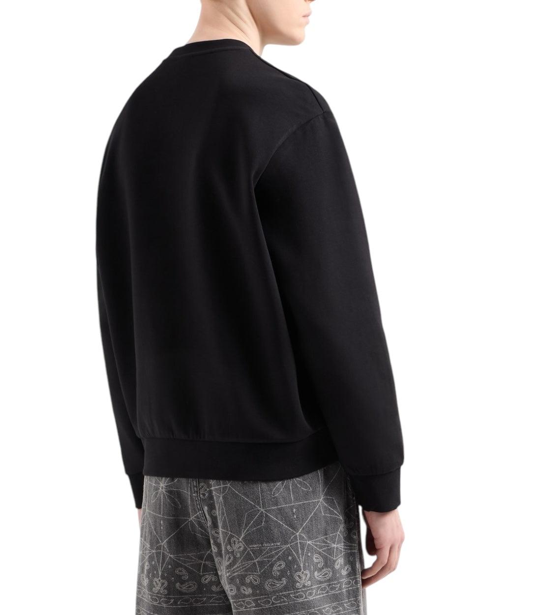 Armani Exchange Zwart Trui Met Logo