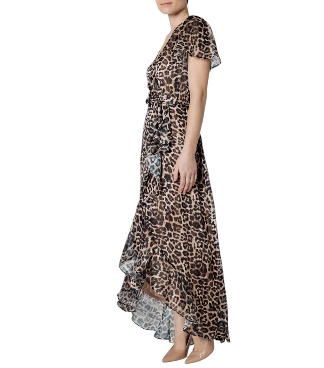 Guess Bruin Leopard Print Jurk