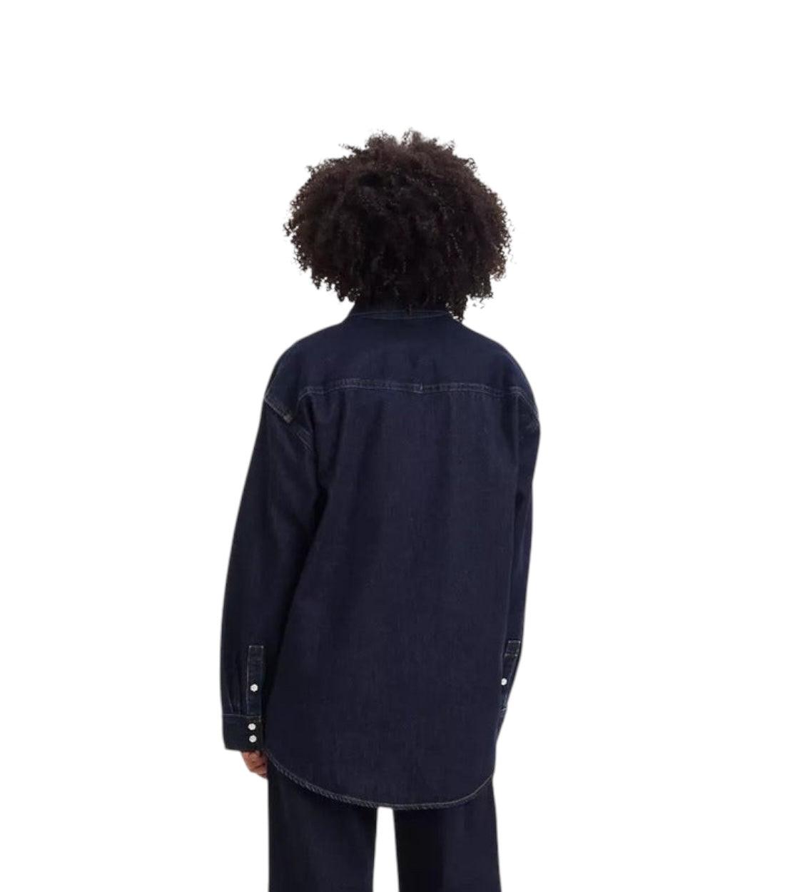 Levi`s Blauw Denim Jas Dames