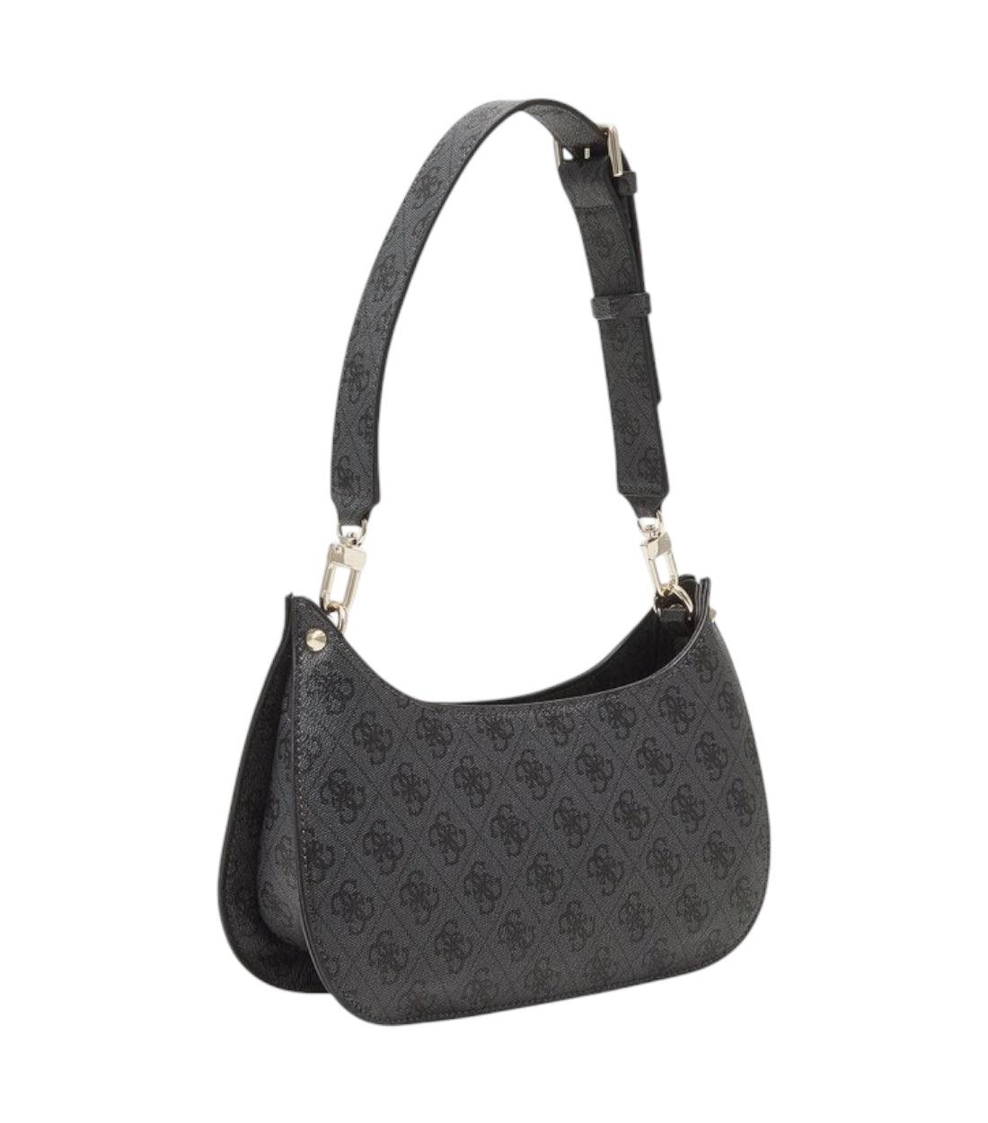 Guess Zwart Meridian Tas Met Logo