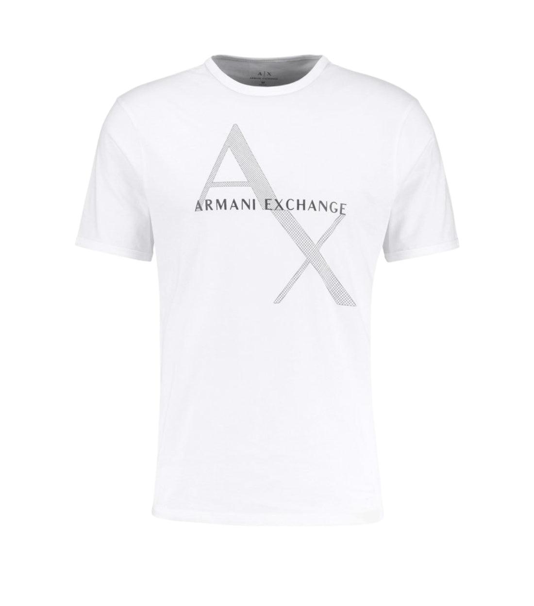Armani Exchange Wit T-shirt Met Logo