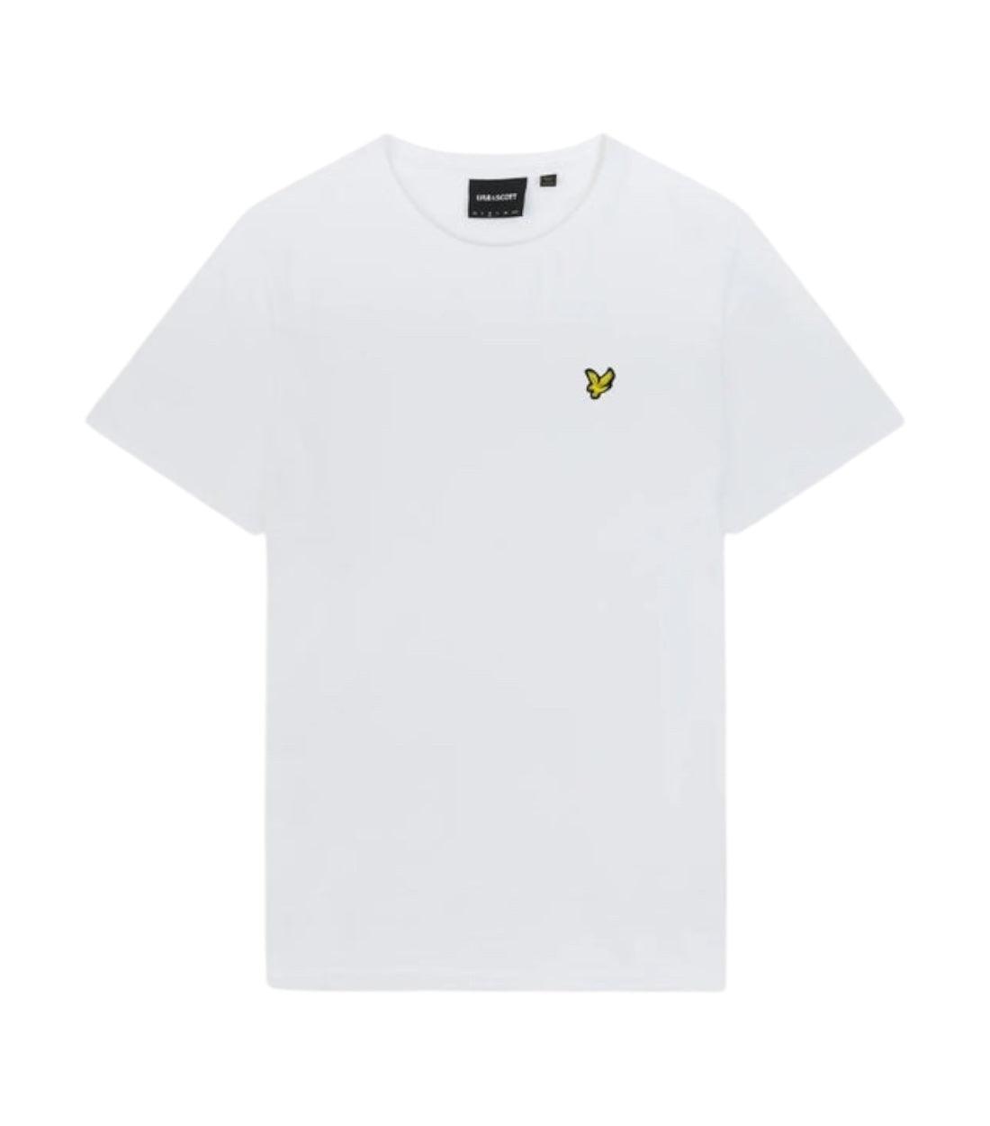 Lyle & Scott Witte Basic T-shirt