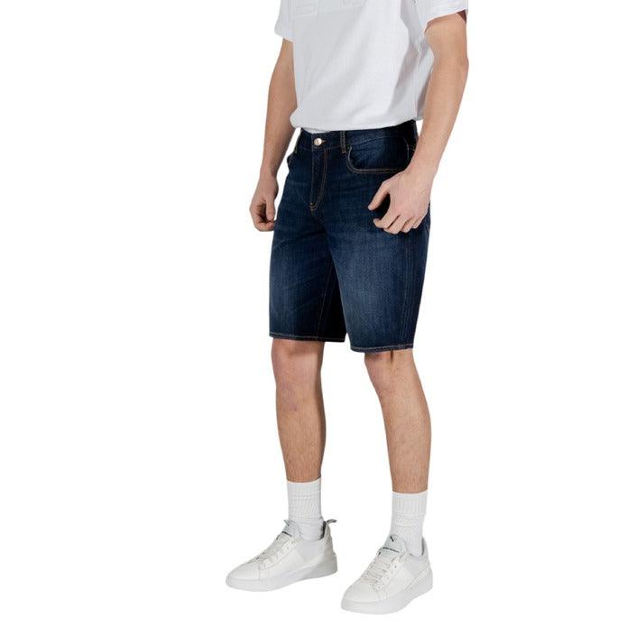 Armani Exchange Blauw Korte Broek