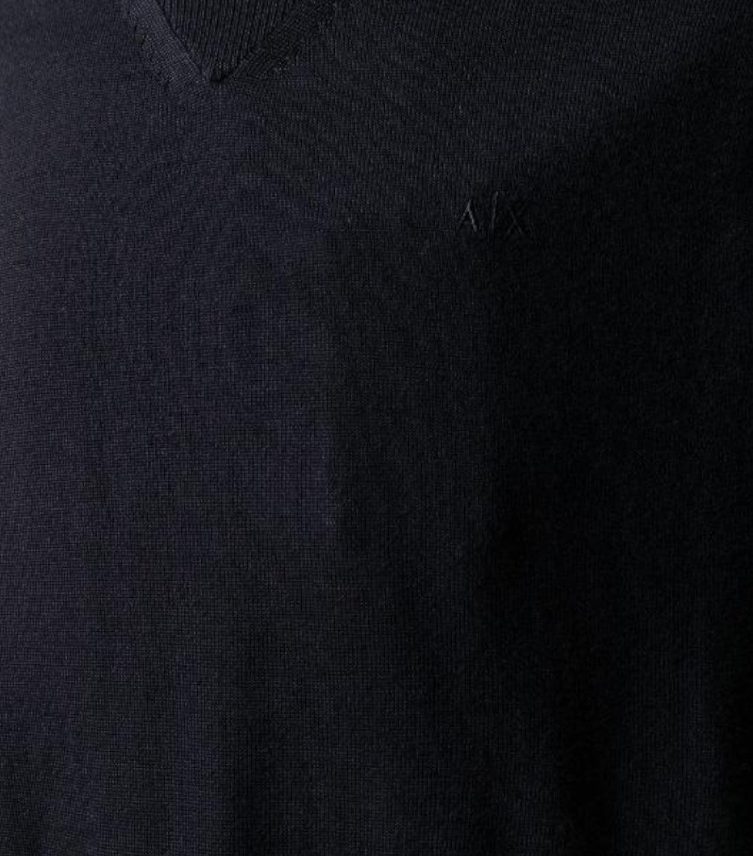 Armani Exchange Blauw Trui Van Scheerwol