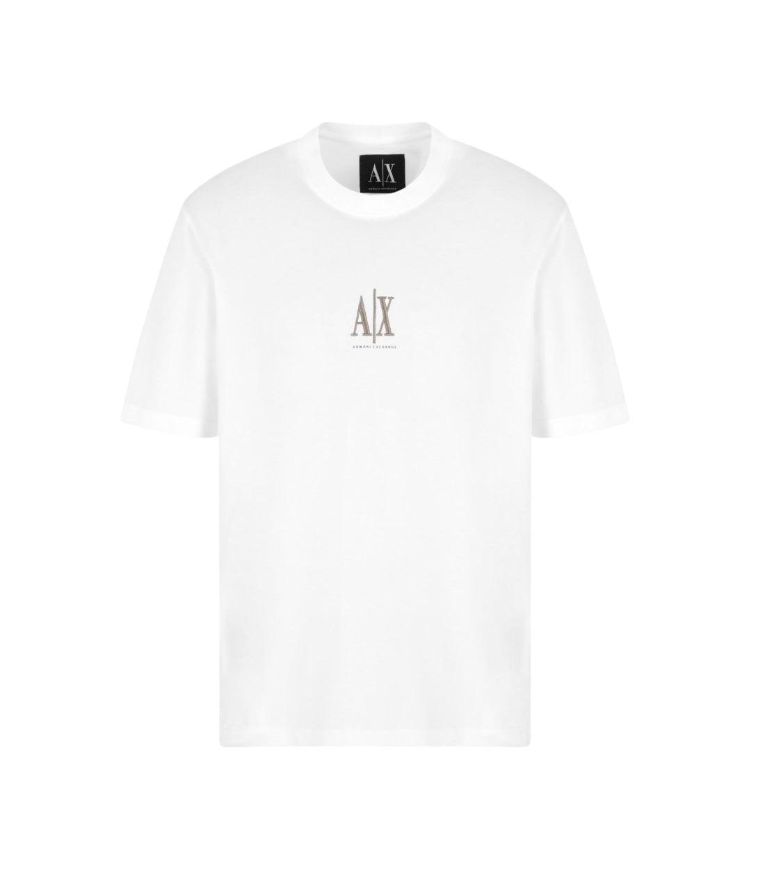 Armani Exchange Beige T-shirt Met Logo