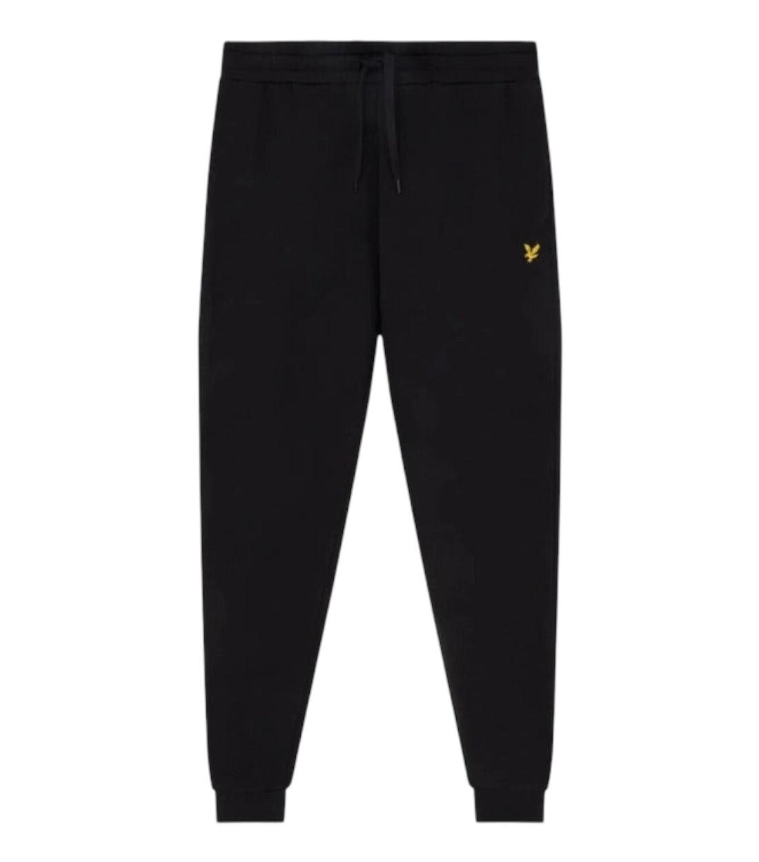 Lyle & Scott Zwart Jogger Met Logo