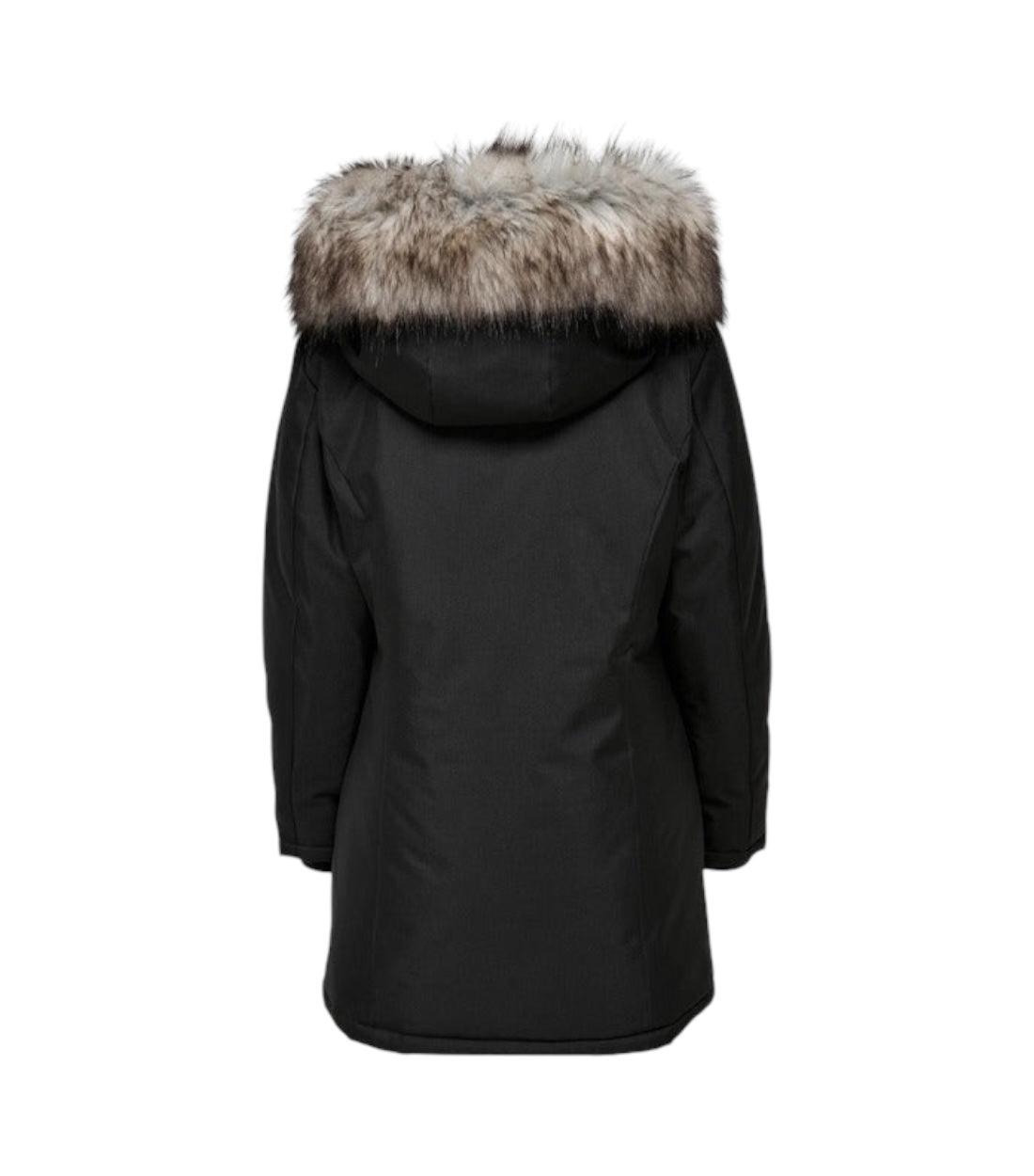 Only Zwart Parka Jas