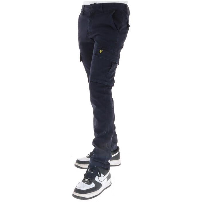 Lyle & Scott Donkerblauw Cargobroek