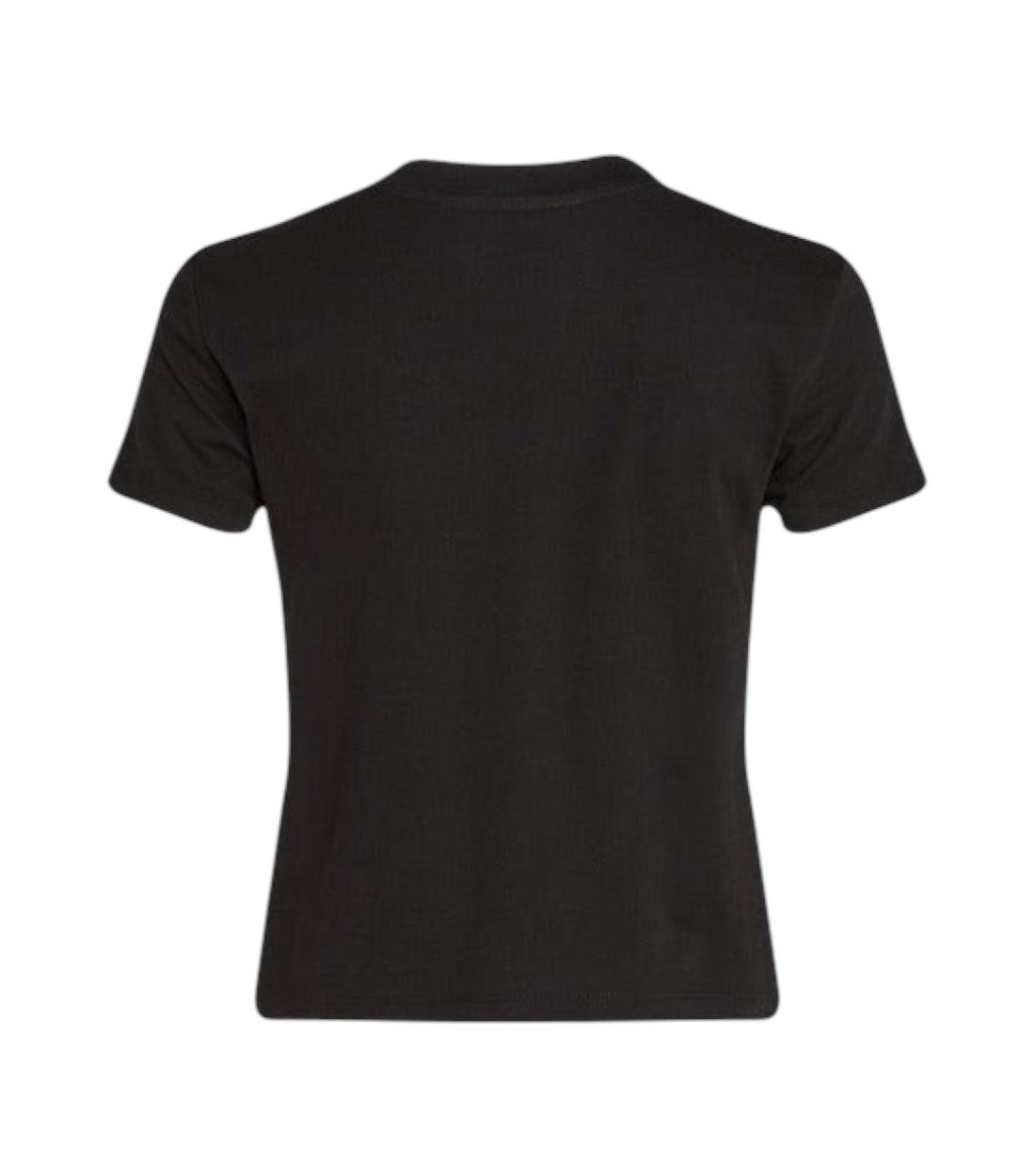 Calvin Klein Jeans Zwart T-shirt Met Logoprint
