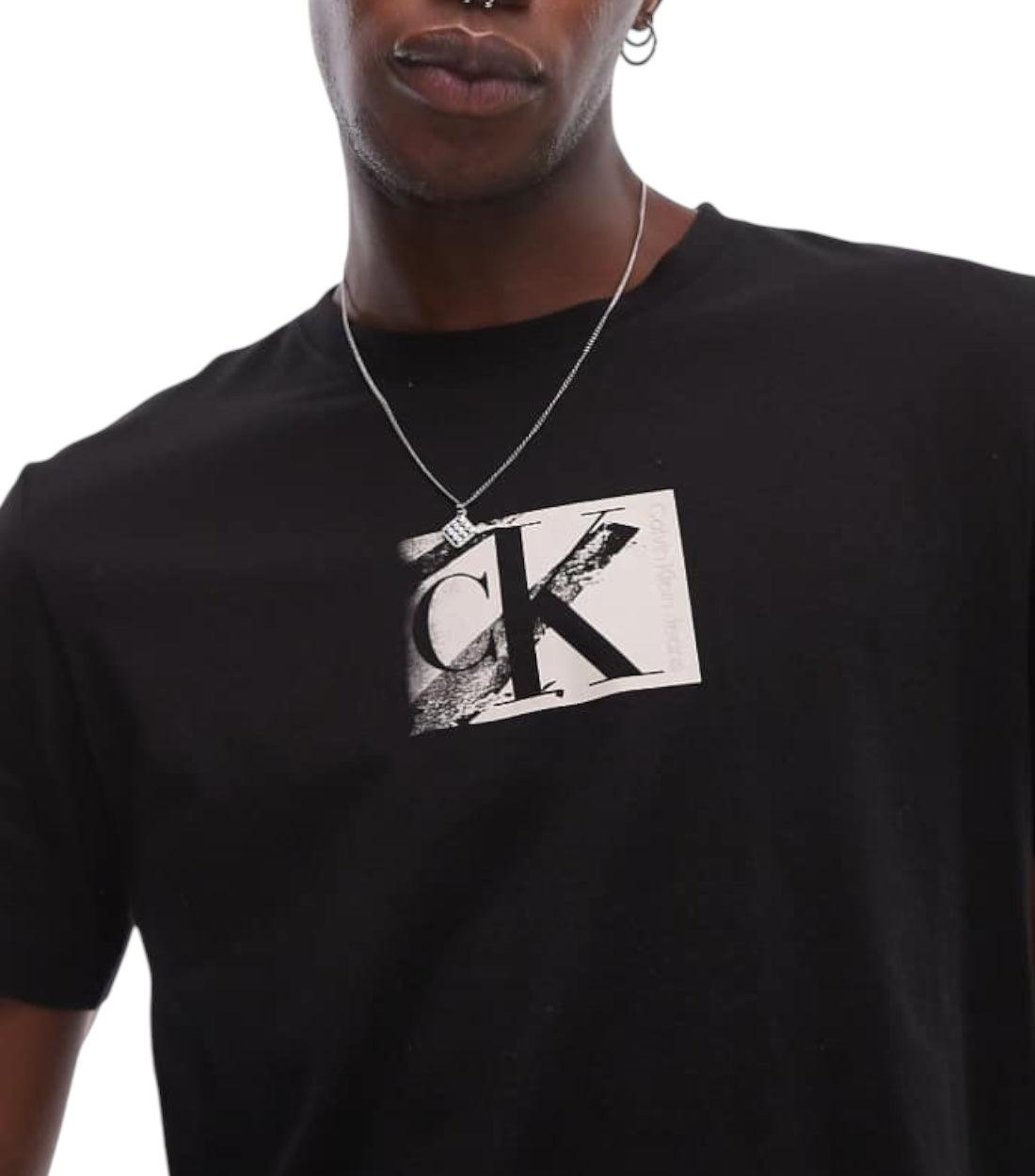 Calvin Klein Jeans Zwart T-shirt Met Logo
