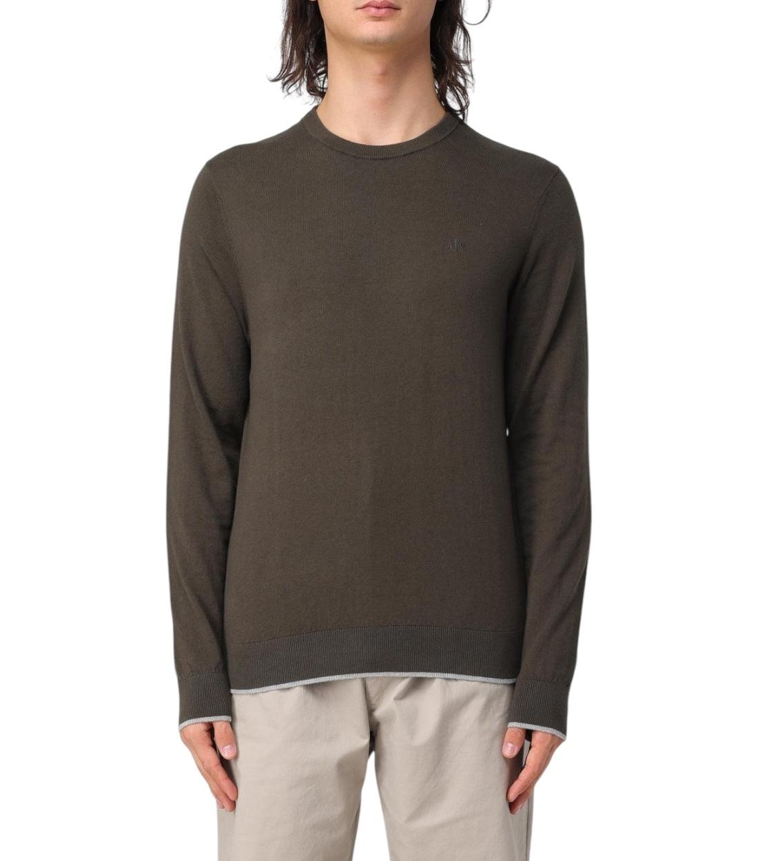 Armani Exchange Groen Kasjmier Trui