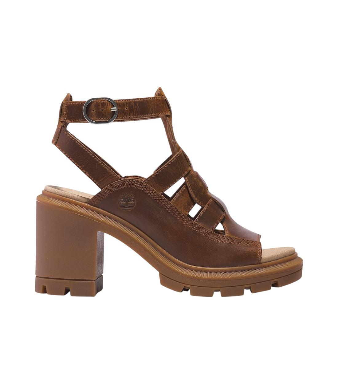 Timberland Bruin Allington Fisherman Sandalen Met Hak