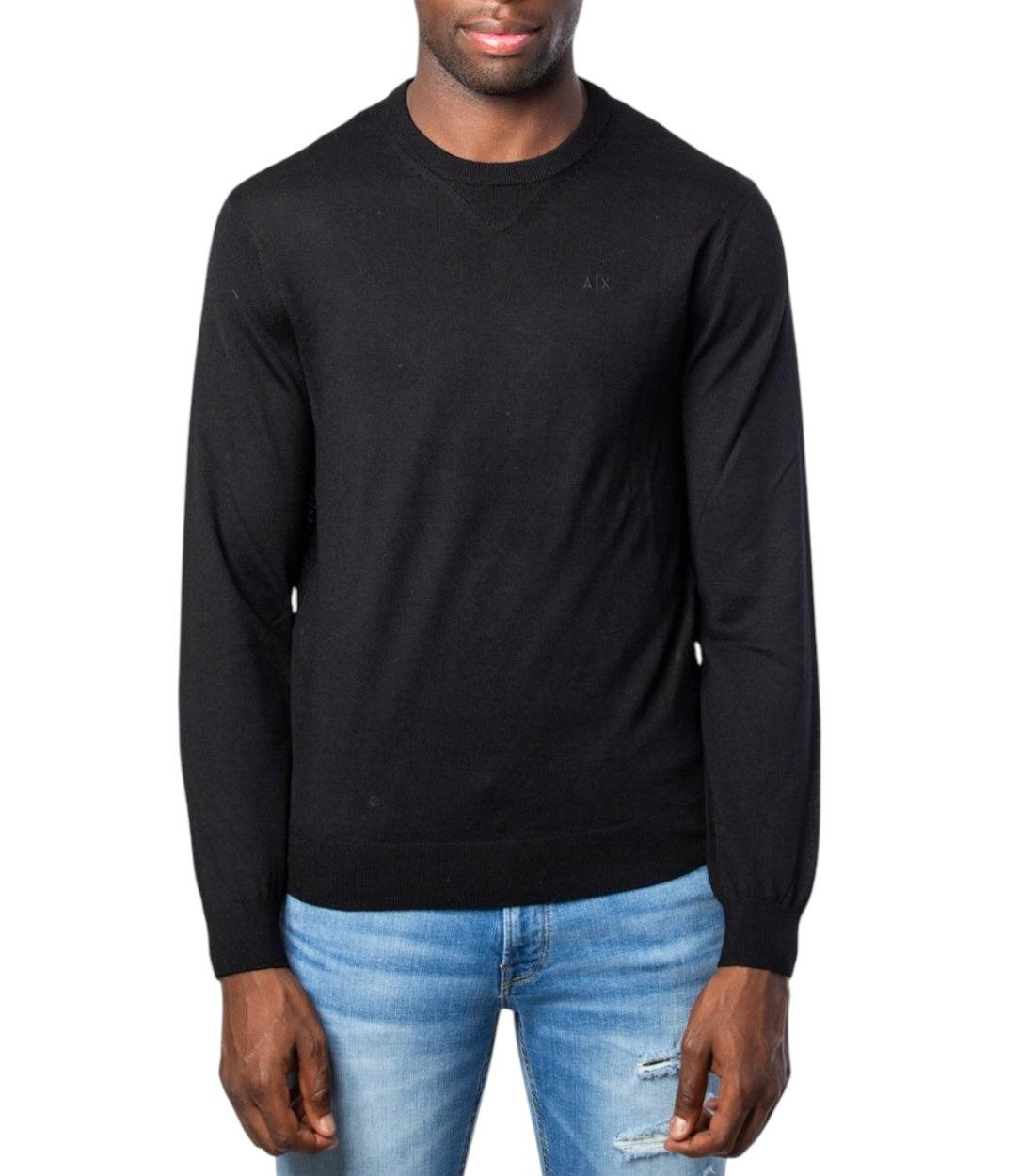 Armani Exchange Zwart Trui Met Logo