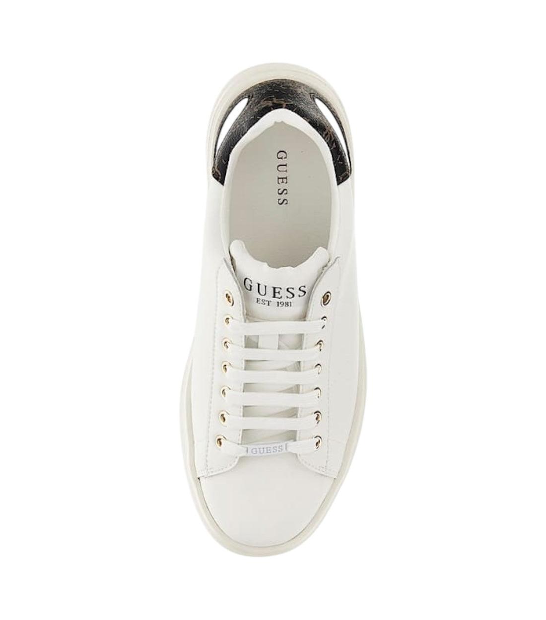 Guess Elbina Sneakers Van Echt Leer