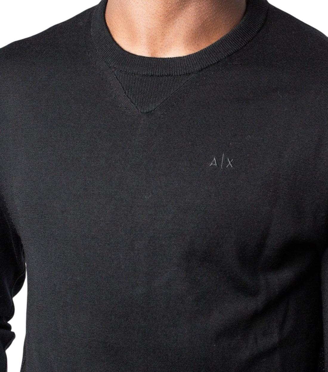 Armani Exchange Zwart Trui Met Logo