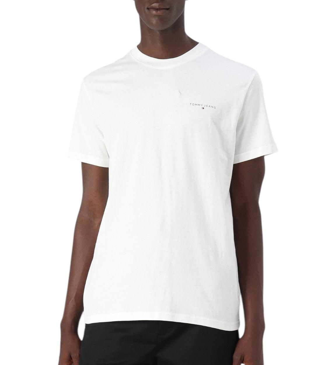 Tommy Hilfiger Jeans Witte Basic Logo T-shirt